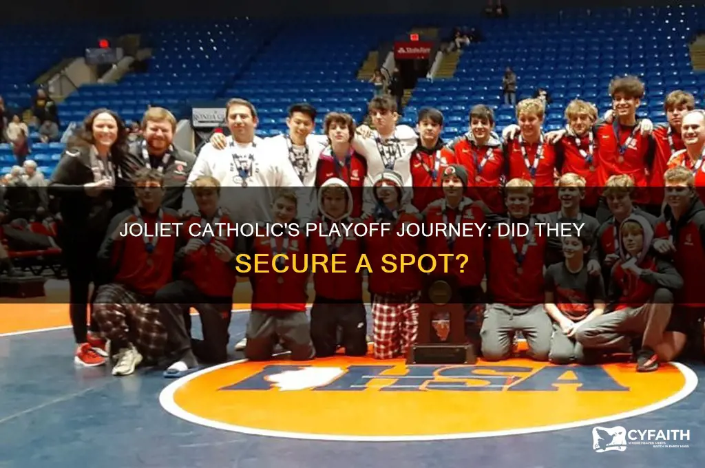 did joliet catholic make playpffs
