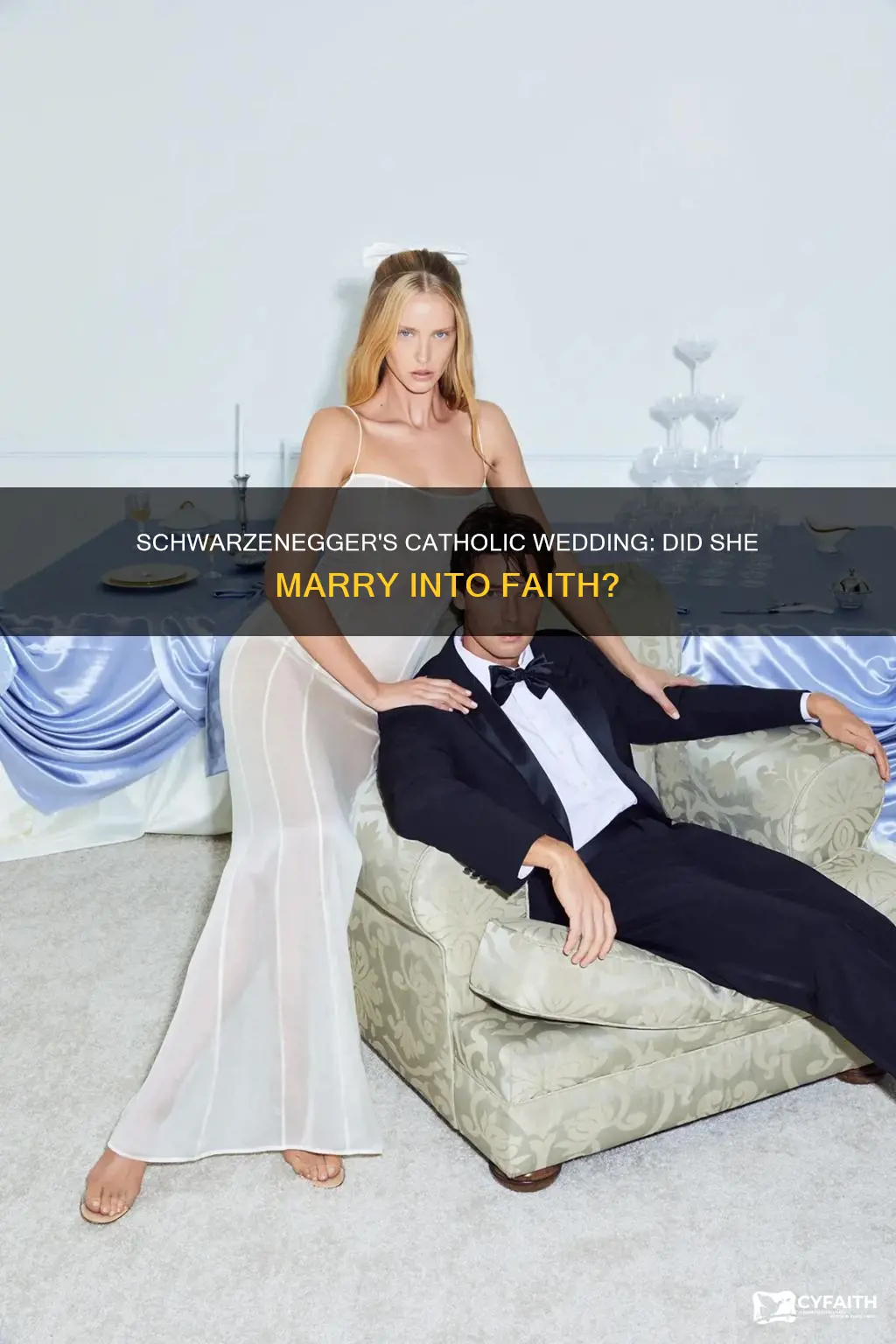 did katherine schwartenegger get married in catholic cderemony