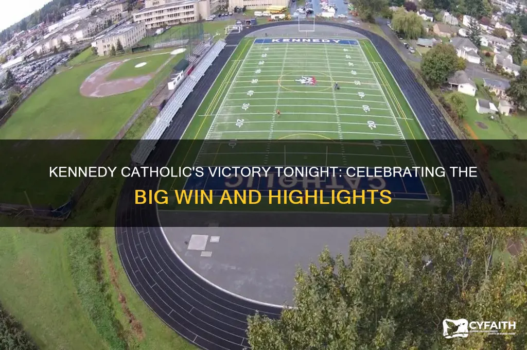 did kennedy catholic win tonight