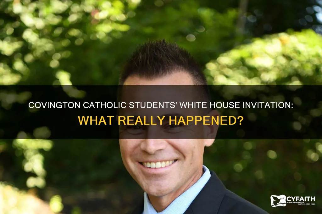 did kids from covington catholic get invited to white house