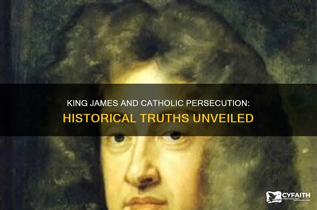 did king james persecute catholics