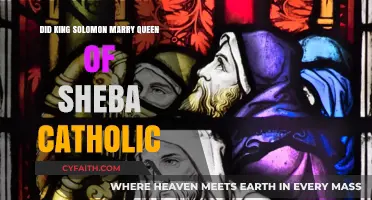 King Solomon's Marriage: Catholic Queen of Sheba?