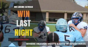 Lansing Catholic's Win: A Night to Remember