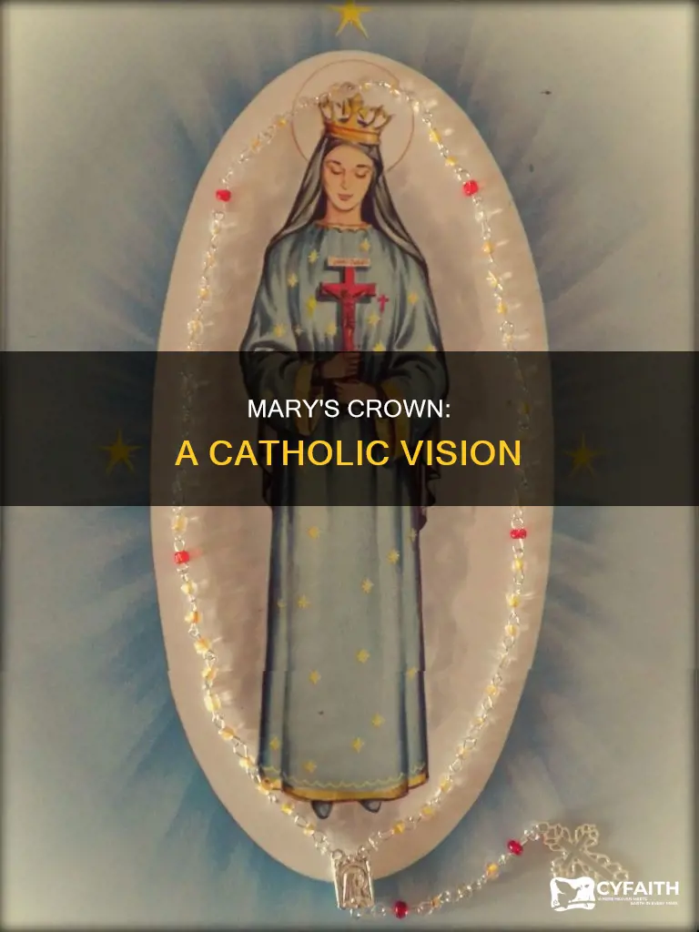 did mary ever appear with a crown catholic