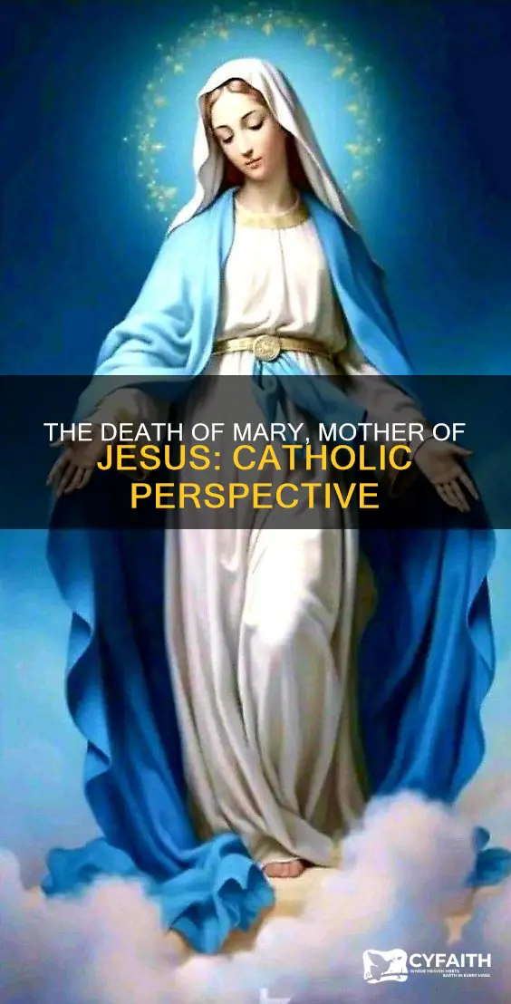 did mary mother of jesus die catholic