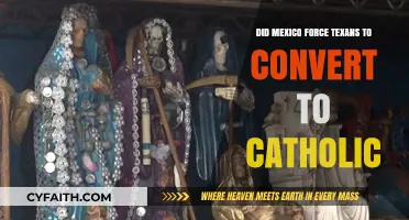 Texans Forced to Convert to Catholicism by Mexico?