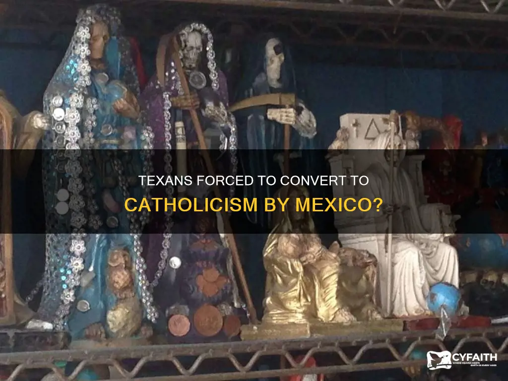 did mexico force texans to convert to catholic