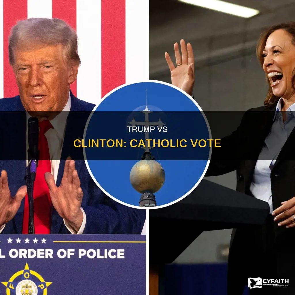 did more catholics vote for trump or clinton
