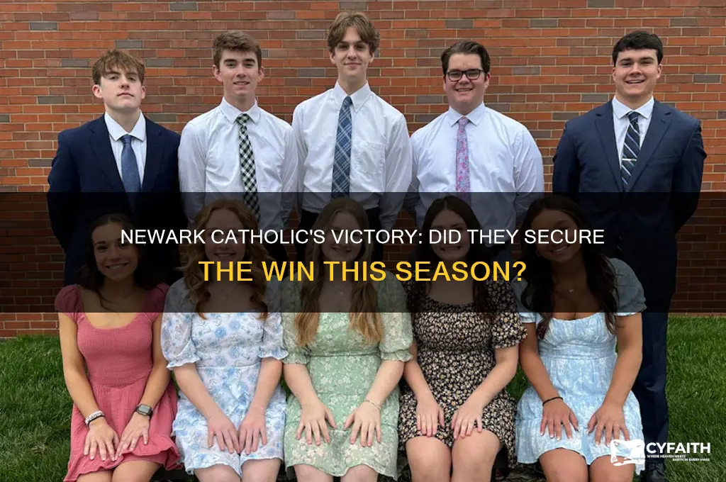 did newark catholic win