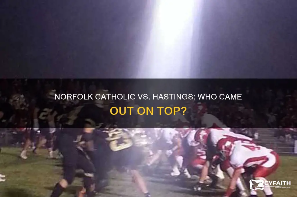 did norfolk catholic beat hastings