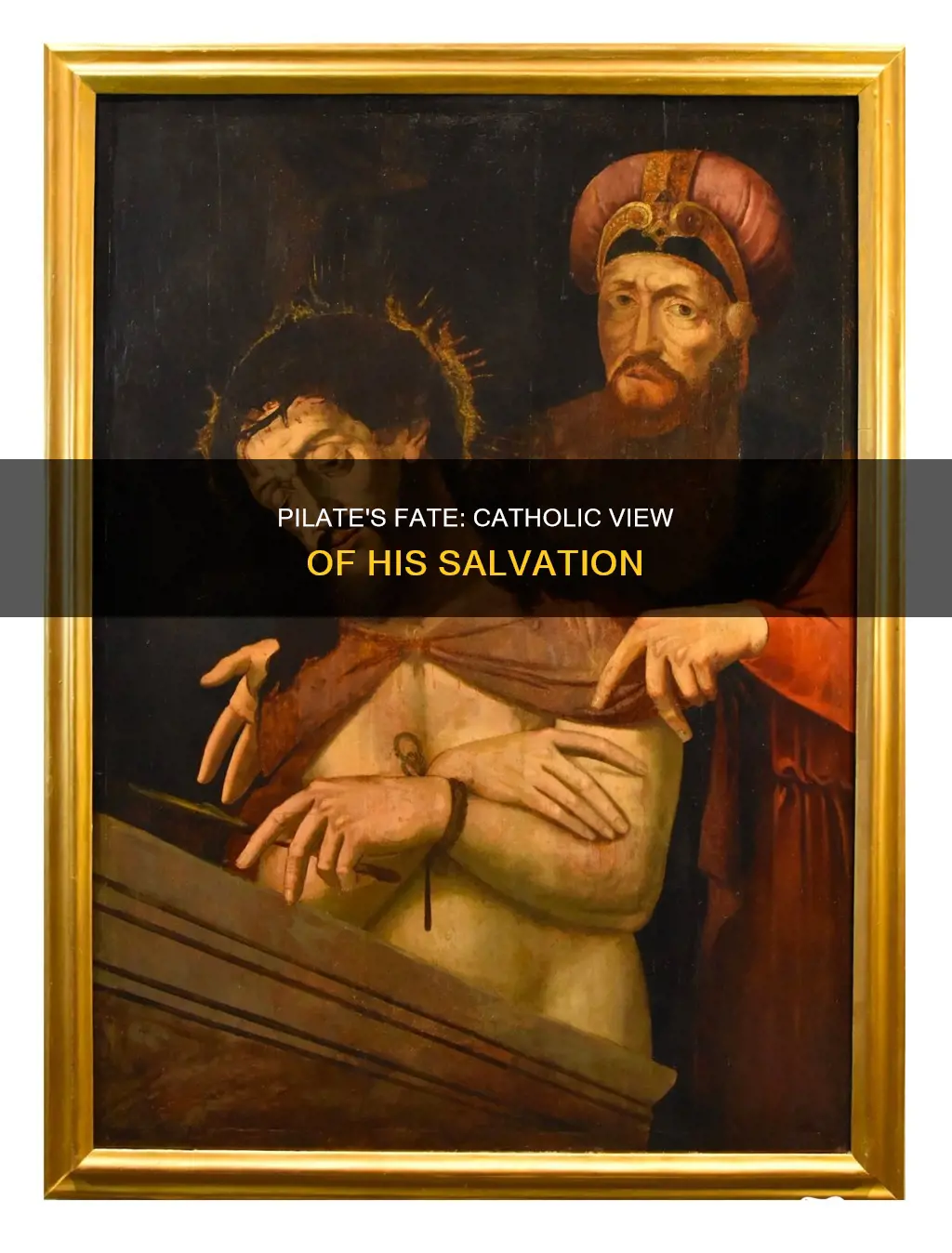 did pontius pilate go to heaven catholic