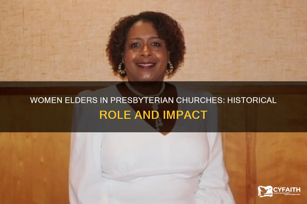 did presbyterian churches have women elders