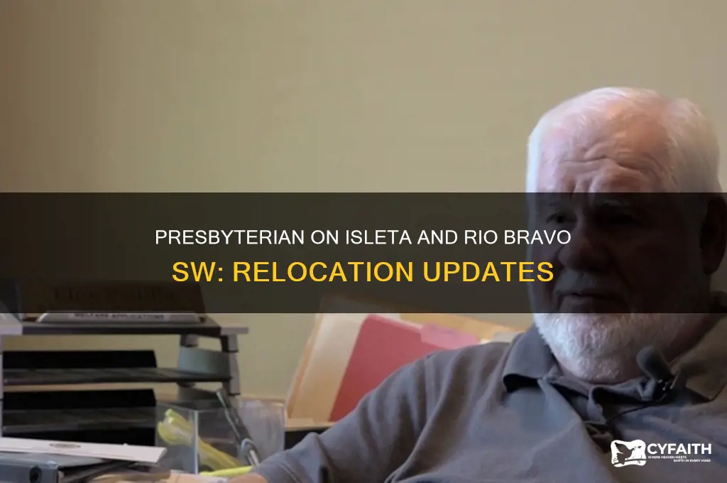 did presbyterian on isleta and rio bravo sw already move