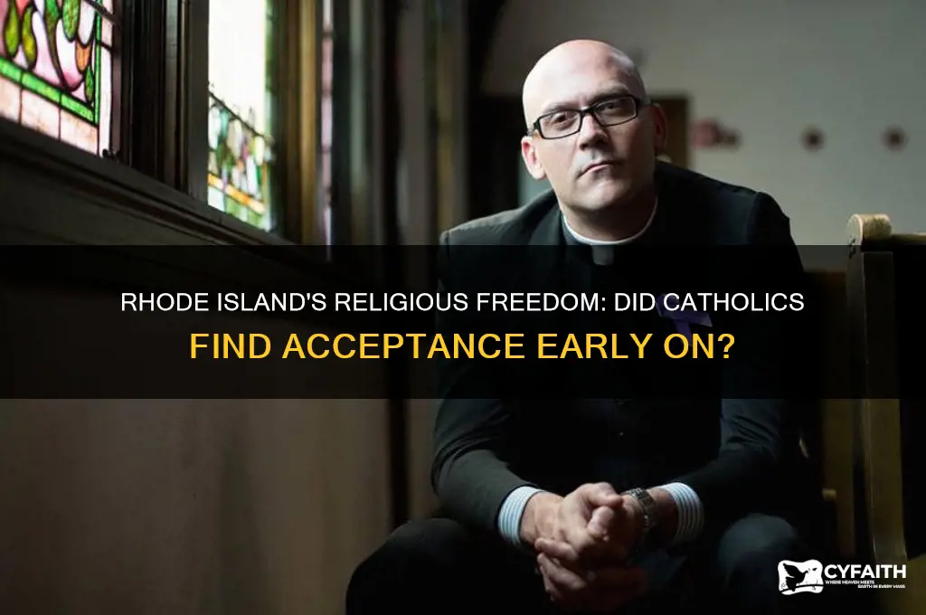 did rhode island allow catholics