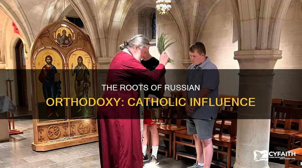 did russian orthodoxy come from catholic