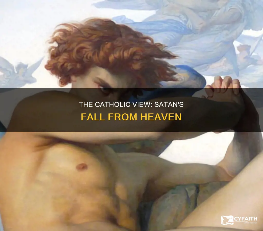 did satan fall from heaven catholic answer