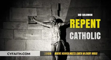 Solomon's Repentance: A Catholic Perspective on His Legacy and Redemption