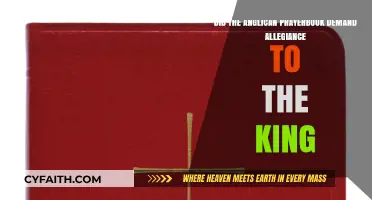 Anglican Prayer Book: Allegiance to the King Required?
