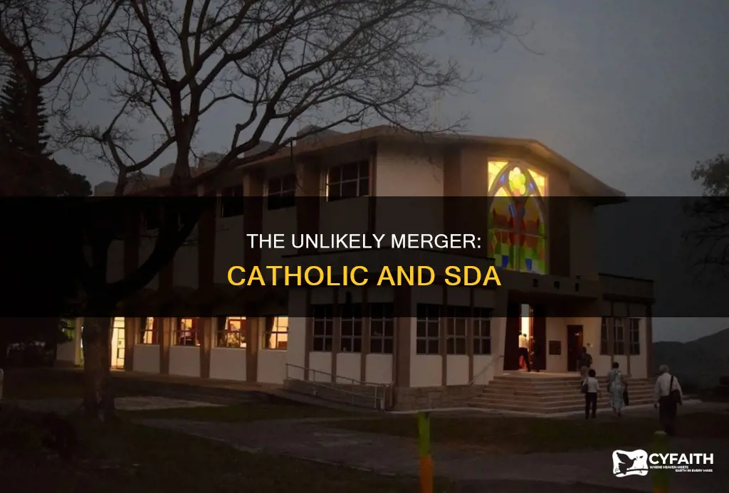 did the catholic merge with sda