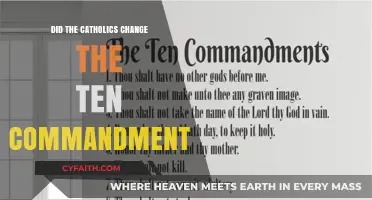How Catholics Changed the Ten Commandments