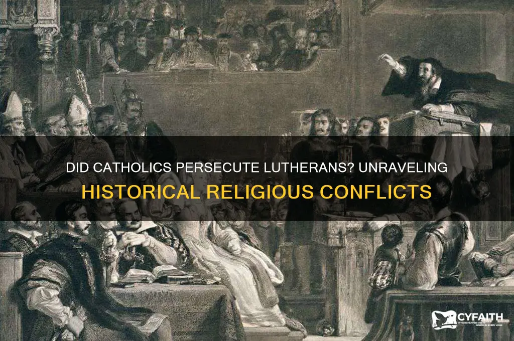 did the catholics kill lutherans