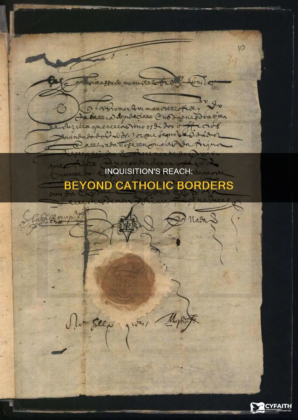 did the inquisition only try catholics