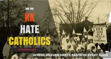 KKK's Anti-Catholic History: Uncovering the Hate and Prejudice
