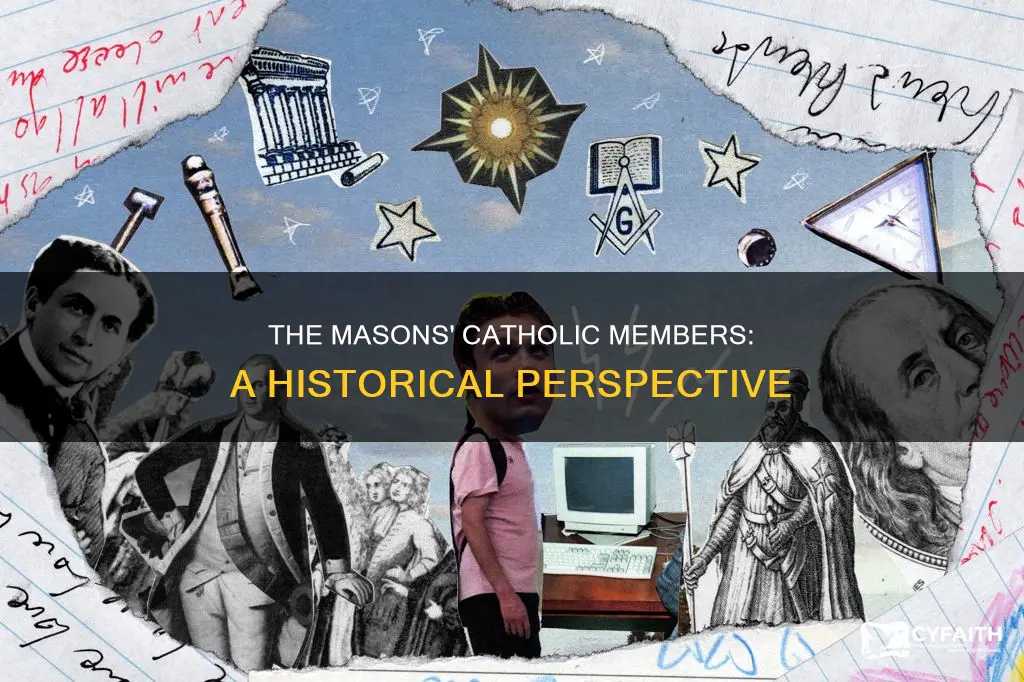 did the mason not allow catholic members