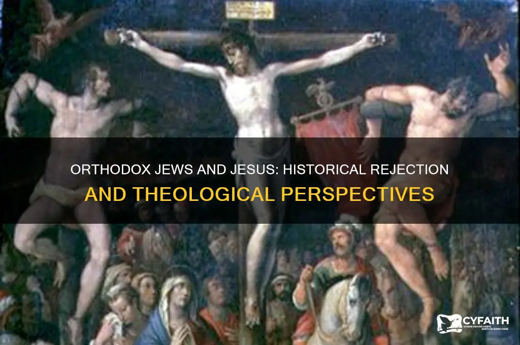 did the orthodox jews reject jesus