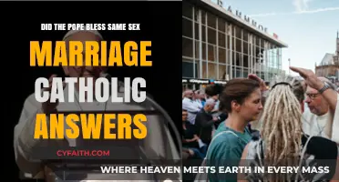 Pope's Stance on Same-Sex Marriage: Catholic Answers and Insights