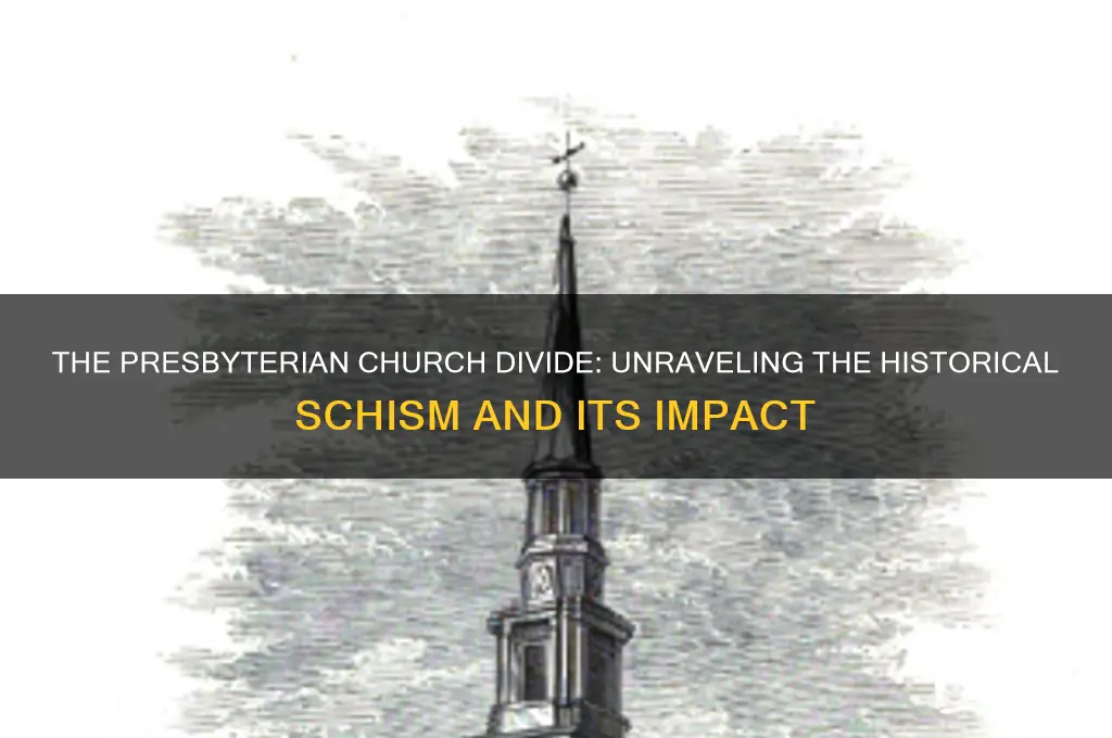 did the presbyterian church split