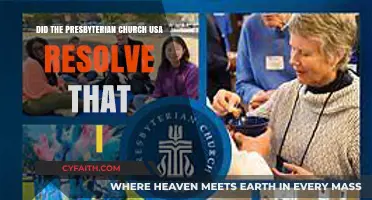 Presbyterian Church USA's Resolution: Did It Address Individual Concerns?