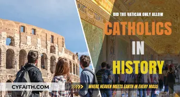 The Vatican's Historical Catholic-Only Policy: Explained