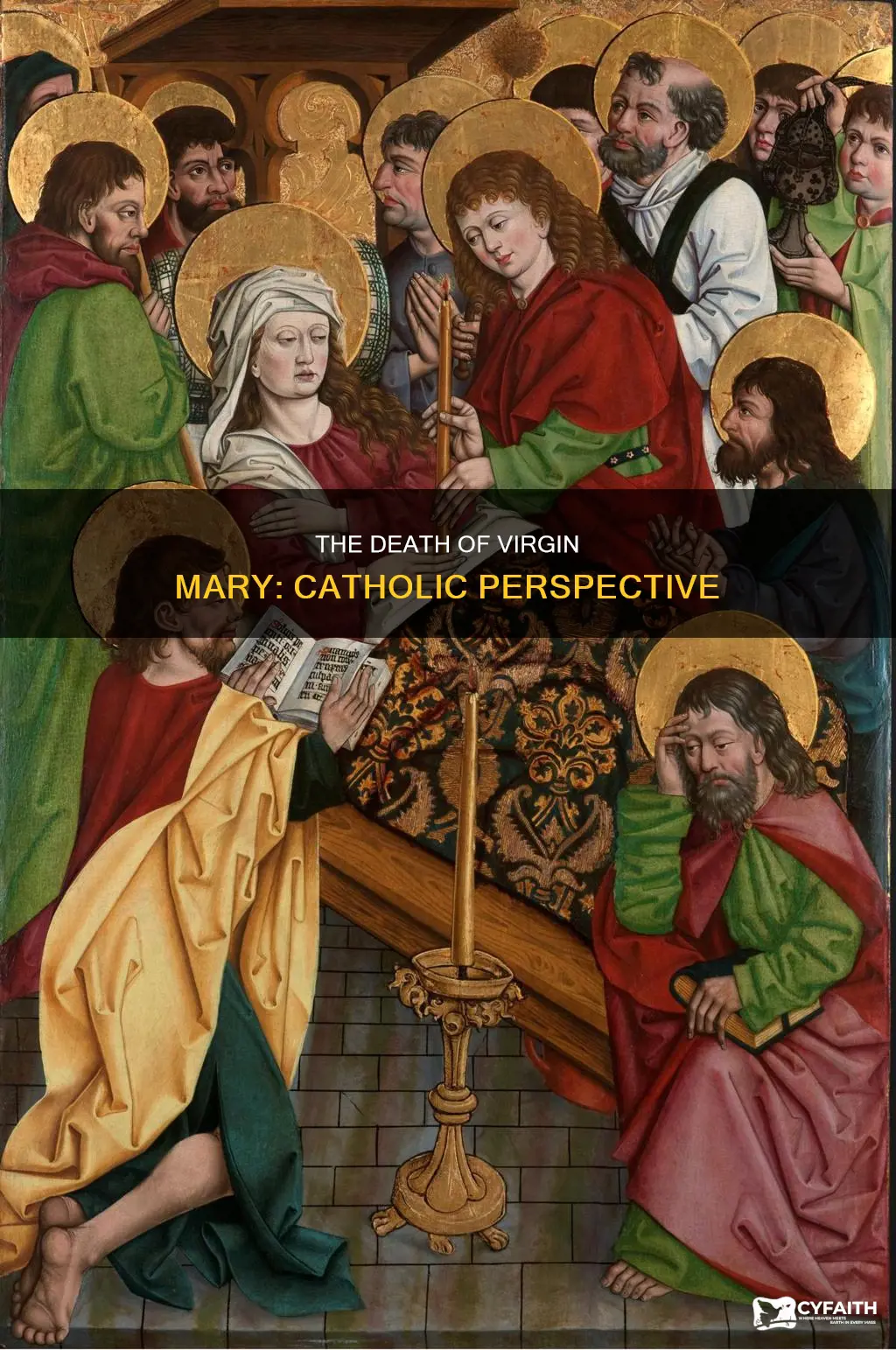 did the virgin mary die catholic