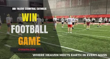 Did Toledo Central Catholic Win the Football Game?