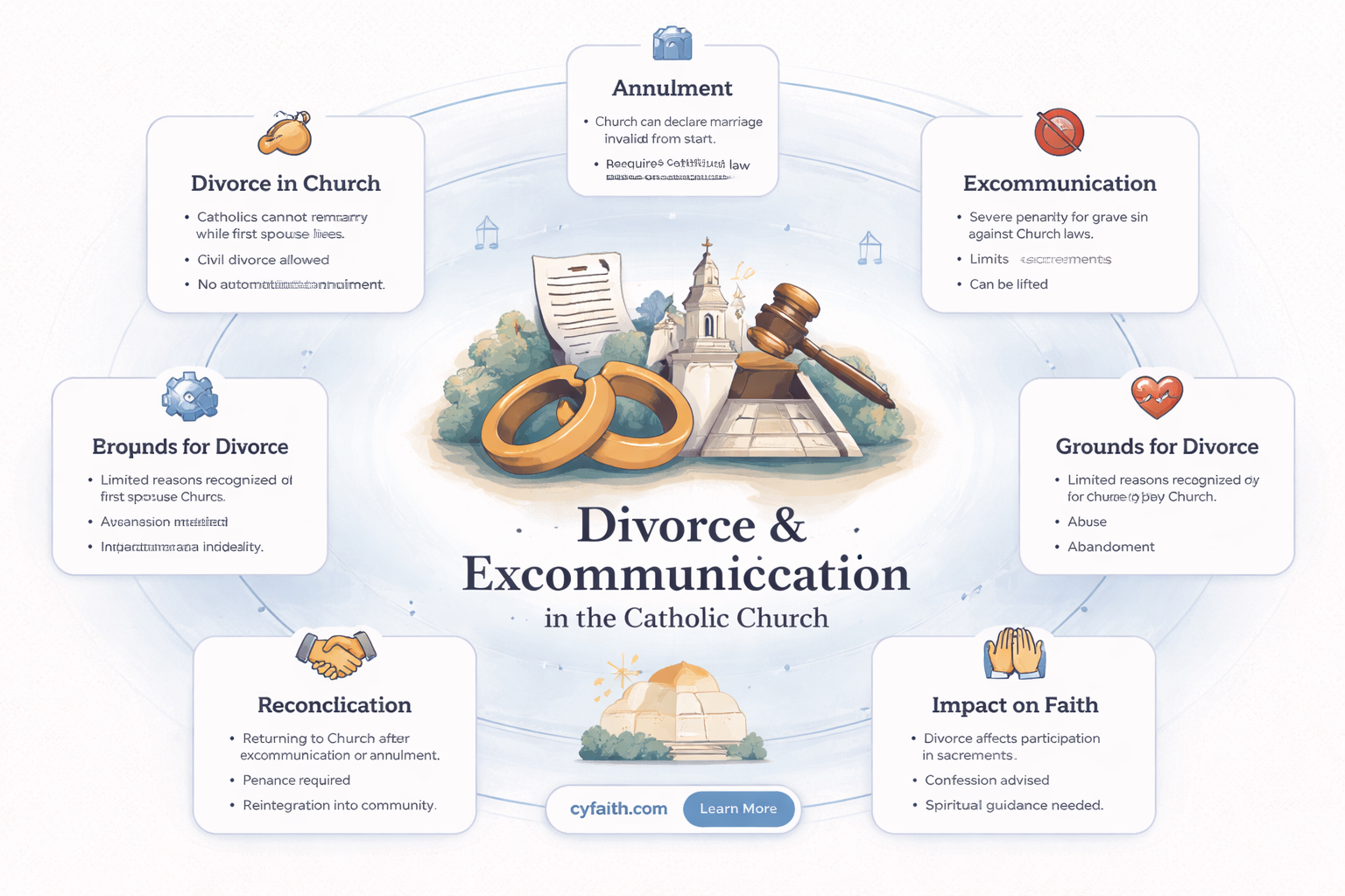 are catholics still excommunicated if they divorce