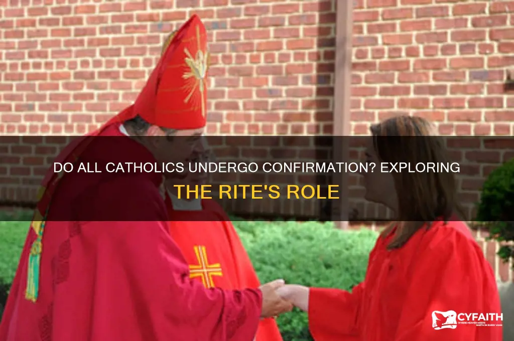 do all catholics do confirmation