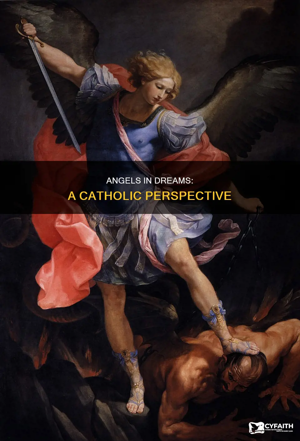 do angels visit us in dreams catholic
