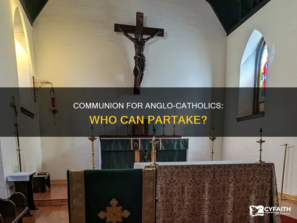 do anglo catholics go to communion