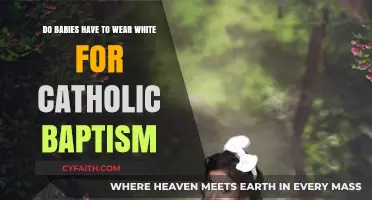 Catholic Baptism Attire: Must Babies Wear White for the Ceremony?