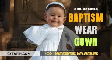 Baptism Gowns: Are They Only for Baby Girls?