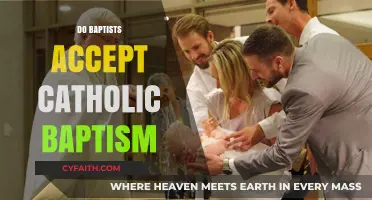 Do Baptists Recognize Catholic Baptism? Exploring Theological Differences and Unity