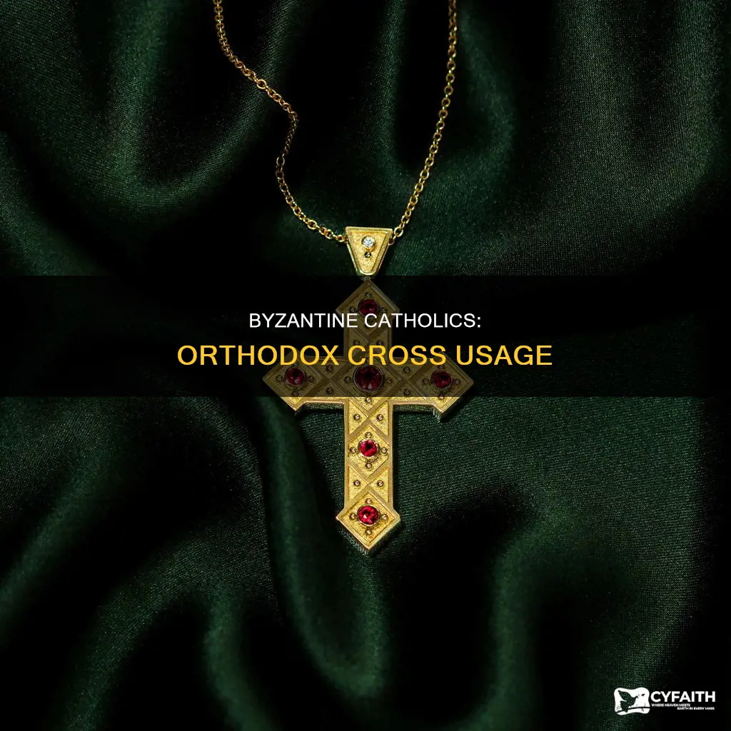 do byzantine catholics use the orthodox cross