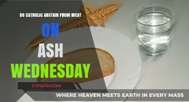 Ash Wednesday: Catholics Abstain from Meat