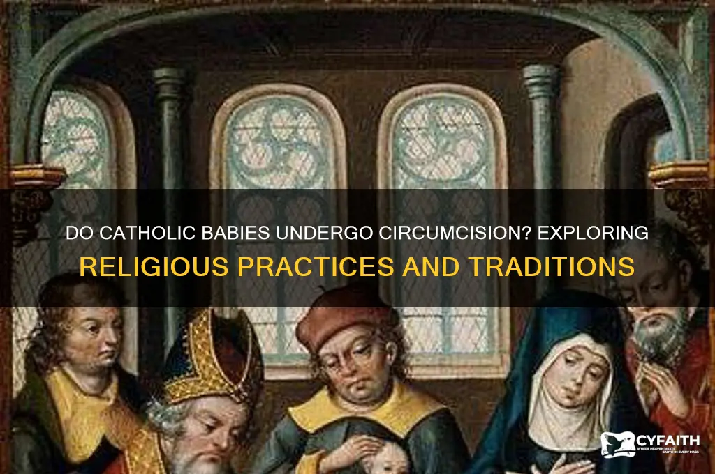 do catholic babies get circumcised