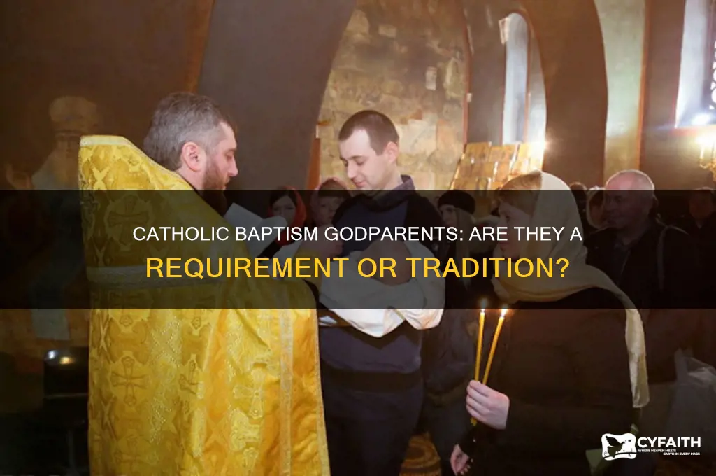 do catholic baptisms require godparents