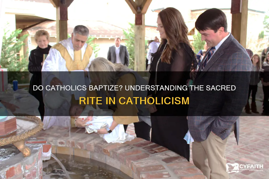 do catholic baptize