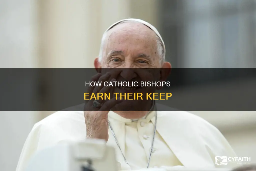 do catholic bishops receive a salary