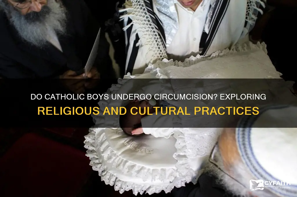 do catholic boys get circumcised