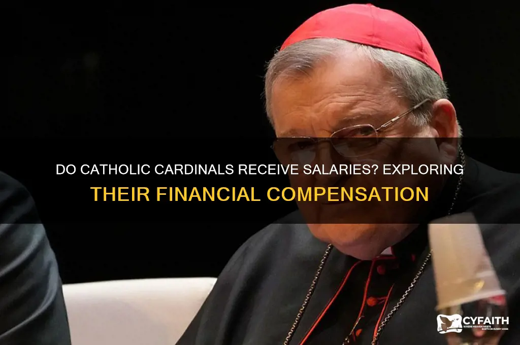 do catholic cardinals get paid